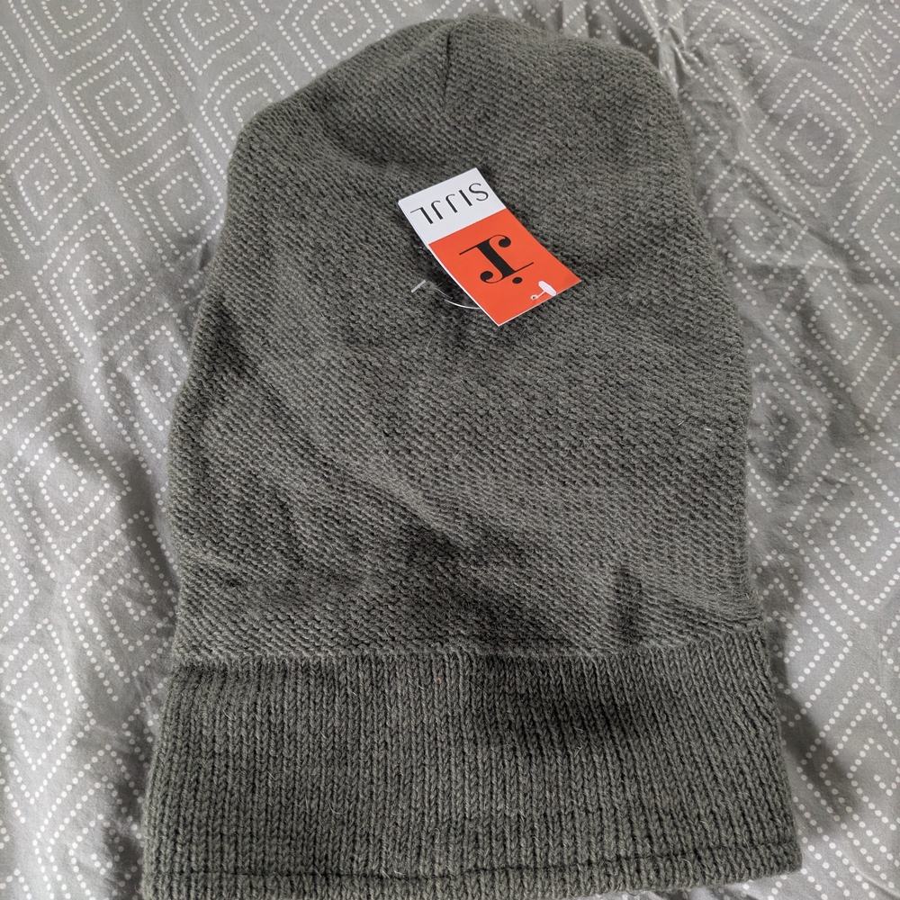 Gray Knit Beanie